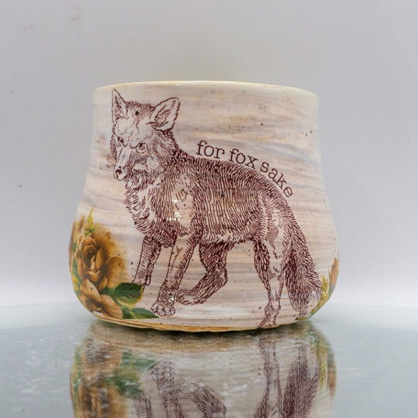 Foxy whiskey sipper