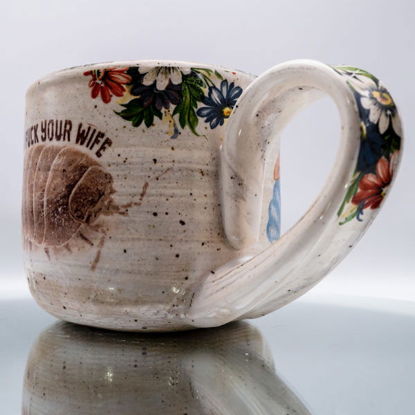 He's Here for your Woman Mug [Imperfect] - Image 3