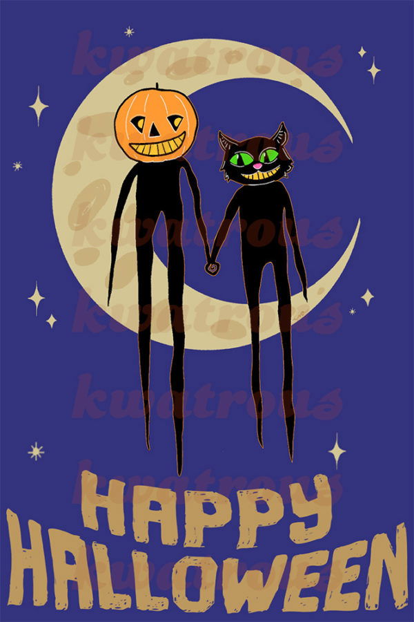 Halloween Postcards 4-Pack - Image 4