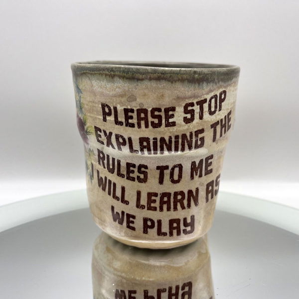 Learn by doing cup