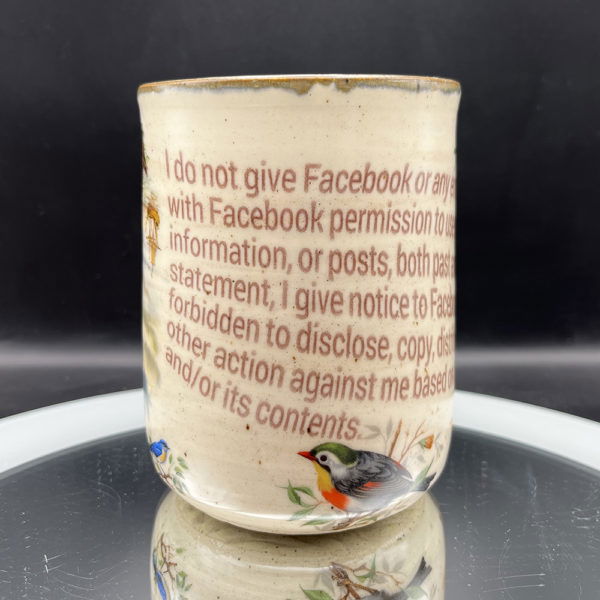 Facebook is Updating Terms Mug - 16 oz - Image 2