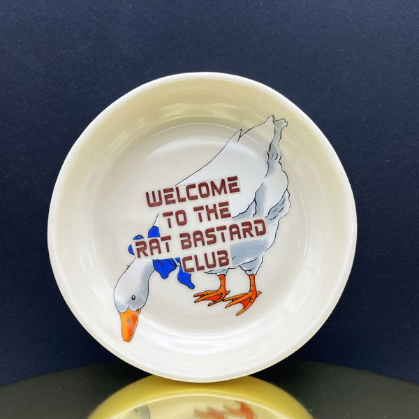 Rat Bastard 5" Trinket Dish