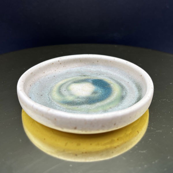 3" Moondog Sauce/Ring Dish - Teal