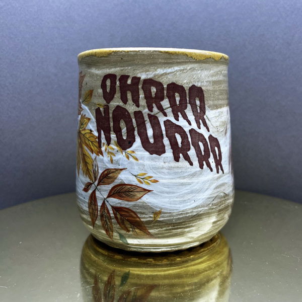 Australian Bat Boy Agateware Mug - Image 3