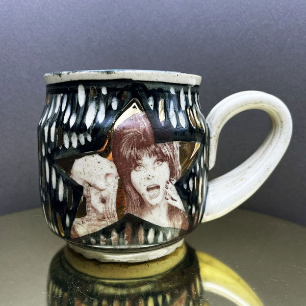She's a Star Carved + Gilded Mug