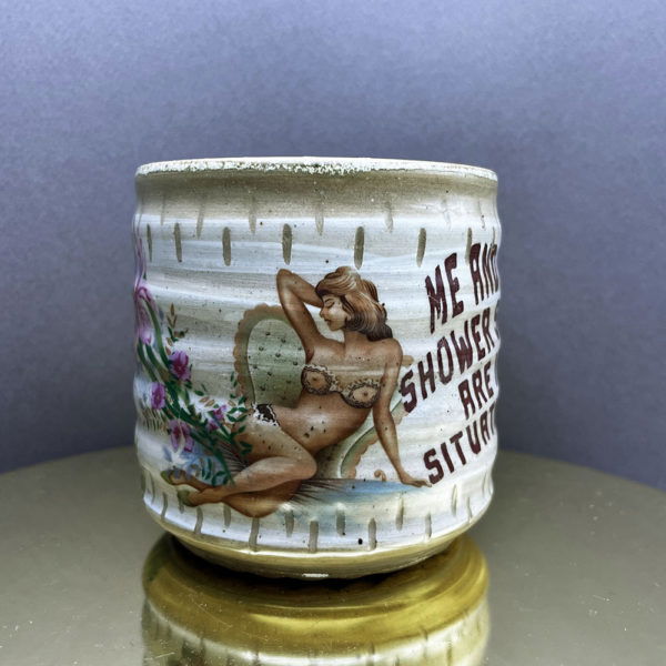 Situationship Carved Agateware Mug - Image 2