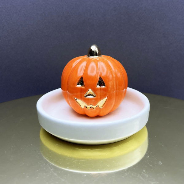 Gilded Jack 3" Ring Dish