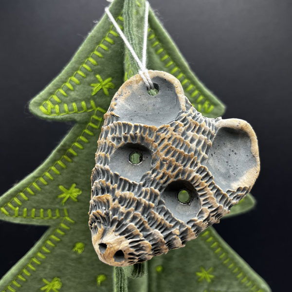 Scrungly Sculpted Possum Ornament