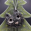 Raggedy-Ass Sculpted Cat Ornament