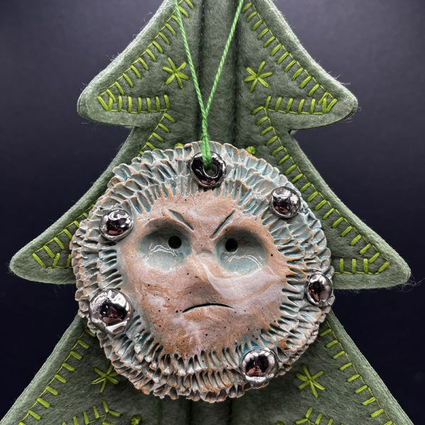 Anger Issues Wreath Sculpted Ornament