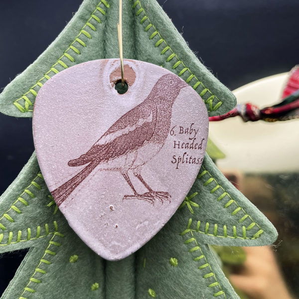 Baby Headed Splitass Bird Ornament