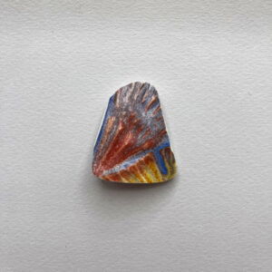 Rainbow Carved Shard Magnet 6