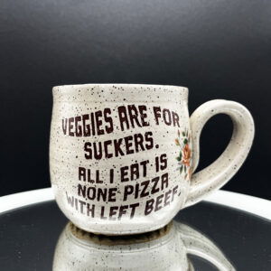 None Pizza Mug - 16 oz