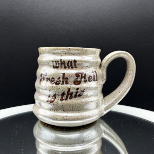 Fresh Hell Iridescent Mug - 12 oz [Imperfect: Glaze Crawl]