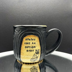 Anti-Apathy Matte Mug - 12 oz