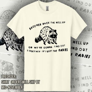 Rabies Shirt - Softstyle - PREORDER