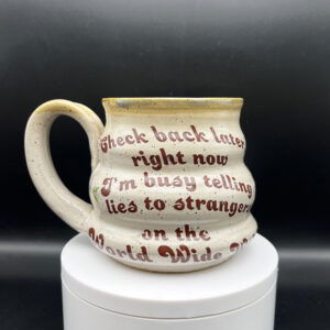 Lying to Strangers Mug - 12 oz