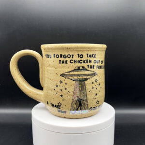 God is Mad Iridescent Mug - 14 oz