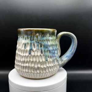 Textured Bleen Mug - 14 oz