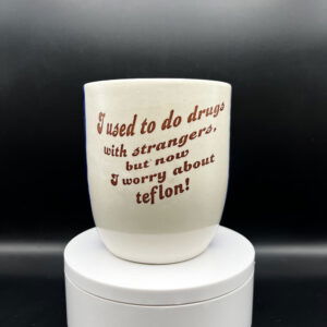 Microplastics Off a Toilet Tank Cup - 14 oz