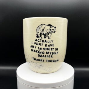 No Shrinking Cup - 14 oz