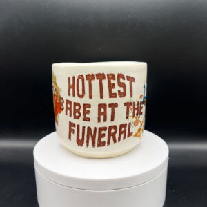 Funeral Babe 3" Planter w/drainage hole