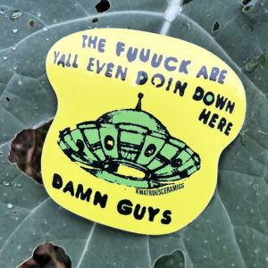 We'll Come Back Later 3" Sticker - Free Shipping w/code "rabies"