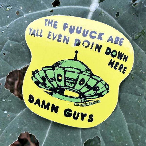 We'll Come Back Later 3" Sticker - Free Shipping w/code "rabies"