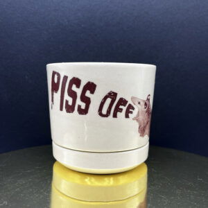 Piss Off Possum 3" planter + drip