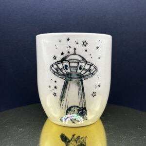 Beam Him Up Cup with Iridescent Detailing - 14 oz