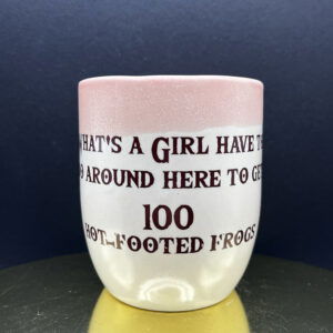 100 Hot-Footed-Frogs Cup - 14 oz