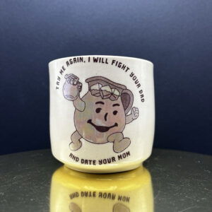 Oh Yeah Cup with Iridescent Detailing - 8 oz