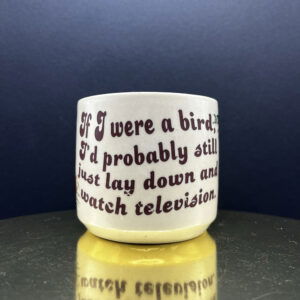 Flying Away Sounds Hard Cup - 8 oz
