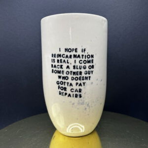 Running Out of Gastropod Tall Boi - 20 oz - [Imperfect: Glaze Crawl]