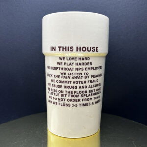 In This House Tall Boi - 22 oz - 20% donated to National Park Foundation [Imperfect: Glaze Crawl]