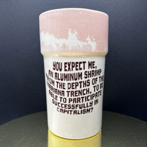 They Eat the Chemical Goo Tall Boi - 22 oz [Imperfect: Ugly Pink Glaze]