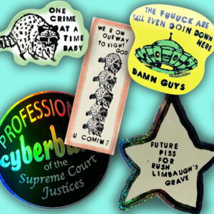 Water Bottle Sticker Pack - Free Shipping w/Code "RABIES"