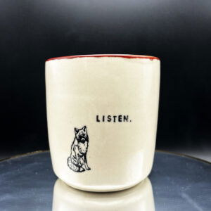 Listen. Cup - 14 oz