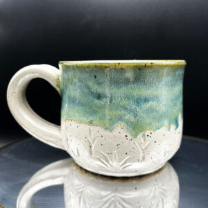 Bleen Doily Mug - 14 oz