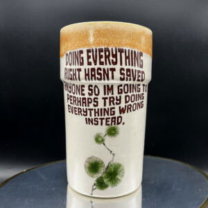 Do It Wrong Tall Boi - 22 oz [Imperfect: Glaze Crawl]