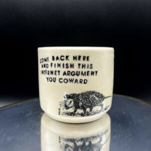 I'm Invested Now Cup - 8 oz [Imperfect: Off-round]