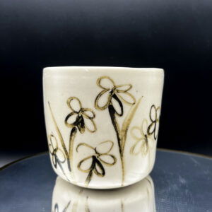 Black Iron Oxide Fleurs Cup - 10 oz