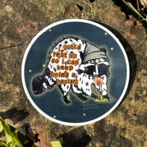 Rest Up 2.5" Sticker