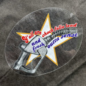 Fresh Outta Sense 3.5" Transparent Sticker