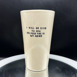 She Is My Home Tall Boi - 16 oz [Imperfect: Glaze Crawl]
