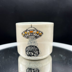 Hard to Pick Up Cup - 8 oz [Imperfect: Glaze Crawl]