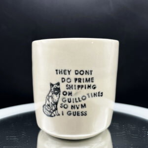 Inconvenient Guillotines Lumpy Cup - 14 oz