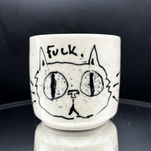 Cat Cup - 8 oz [Imperfect: Off-Round]