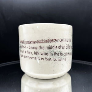 From The Archives: No Bi-Eiffel Tower Cup - 8 oz