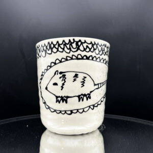 Fancy Doily Boy Cup - 12 oz